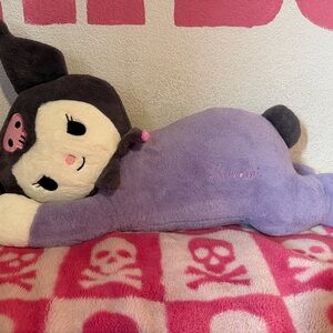 Kuromi Purple and Black Stuffed Animal